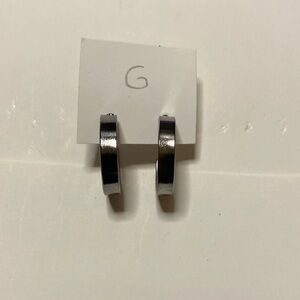 *BOGO FREE* Silver hoop earrings